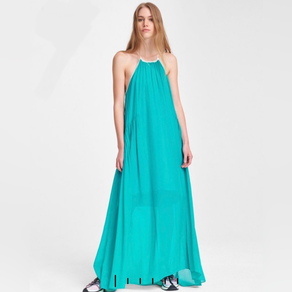 NWT rag & bone Melody tropic gleam maxi dress - XS